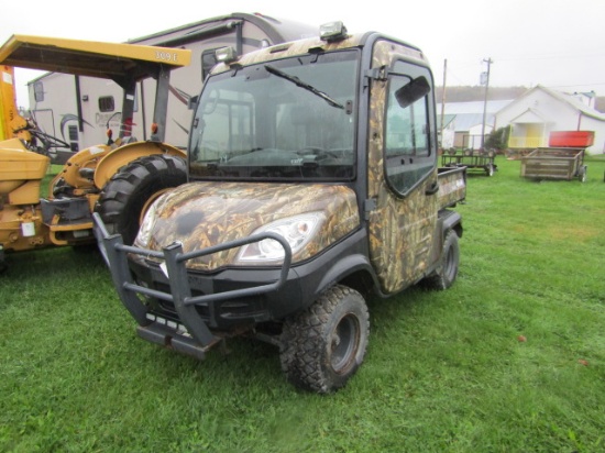 KOBOTA RTV 1100 POWER STEERING 4X4 W/CAB ALTERNATOR BELT BROKE