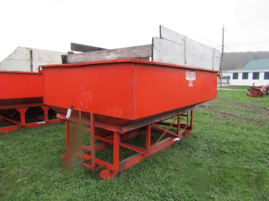 FICKLIN 185 GRAVITY BOX W/ WOOD EXTENSION SIDES