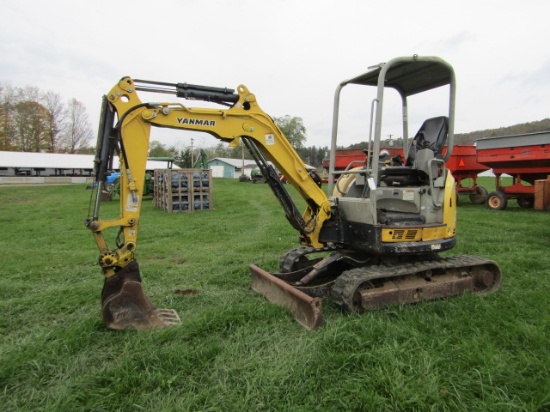 YANMAR UNIVERSAL VIO27 MINI EXCAVATOR W/PUSH BLADE