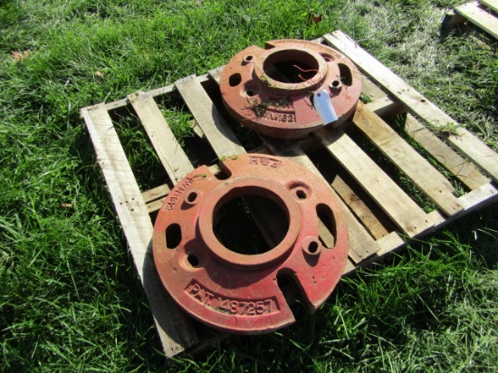 F&H REAR WHEEL WEIGHTS -THIS IS 2 TIMES THE BID AMOUNT