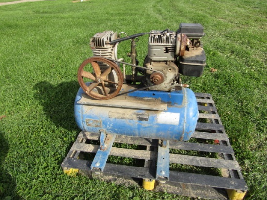 BLUE POINT PORTABLE AIR COMPRESSOR GAS-RUNS