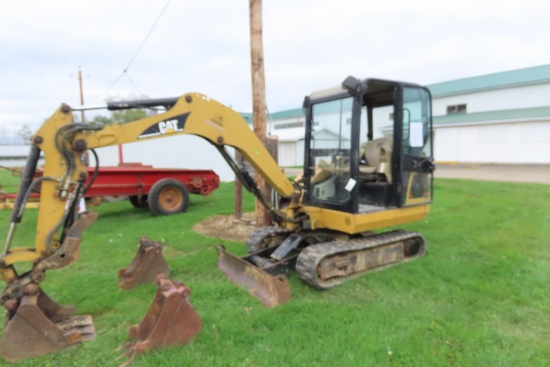 CAT 302.5C EXCAVATOR NEW FINAL DRIVE, NEW HEAD, RADIATOR