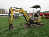 YANMAR UNIVERSAL VIO27 MINI EXCAVATOR W/PUSH BLADE