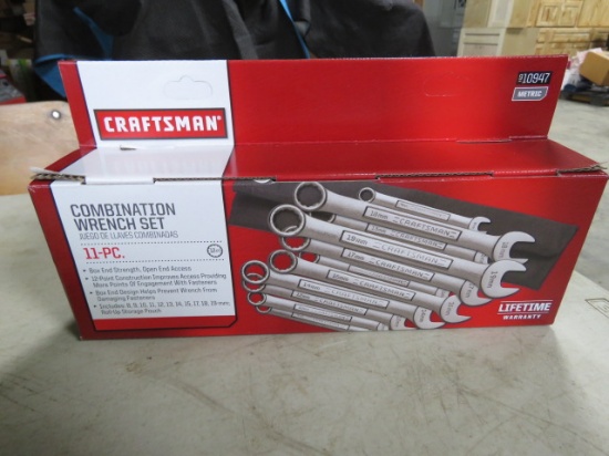 NEW CRAFTSMAN 11PC COMBINATION WRENCH SET