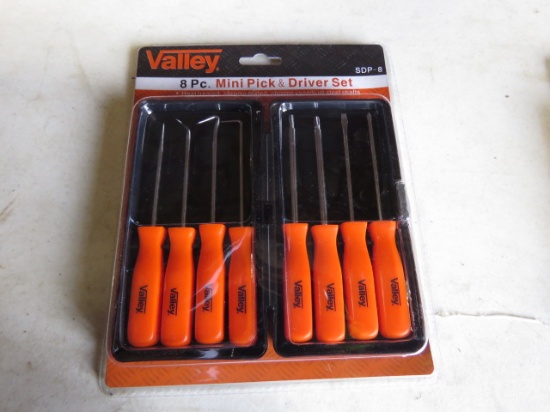 NEW VALLEY 8PC MINI PICK & DRIVER SET