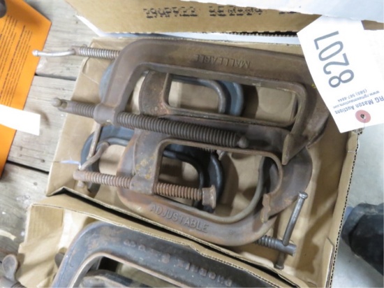 GROUP OF C CLAMPS