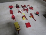 GROUP OF 1/64 TRACTOR TOYS CASE INTERNATIONAL