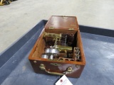 ROBERTSON & THOMPSON STEAM ENGINE INDICATOR IN WOOD BOX