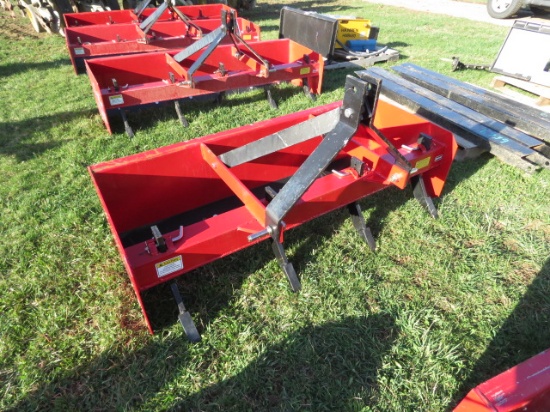 NEW LOWERY 5FT MEDIUM DUTY BOX BLADE W/ PUSH & PULL BLADE