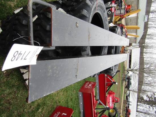 1 SET OF 7FT FORK EXTENDERS