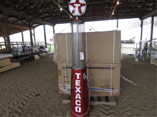 TEXACO PUMP IMATION APROX 7FT TALL