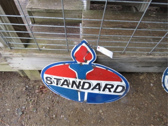 METAL STANDARD SIGN