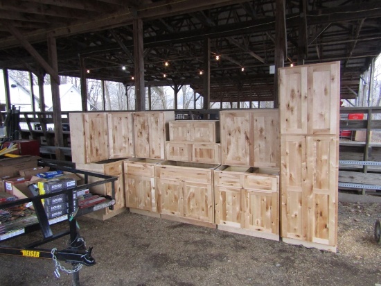 WOODLAND CABINETS 11PC SET