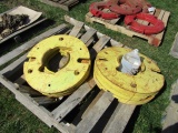 6 WEIGHTS YELLOW W/ MOUNTING HARDWARE
