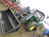 JOHN DEERE 6220 4X4 W/QUICKIE X55 LOADER,3 FUNTION ON LOADER, 6945HRS
