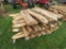 50 6FT LOCUST FENCE POSTS