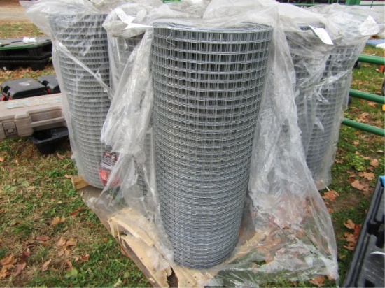 3 FT X100 ROLL OF STOCK FENCE 1"X1" 14 GAUGE