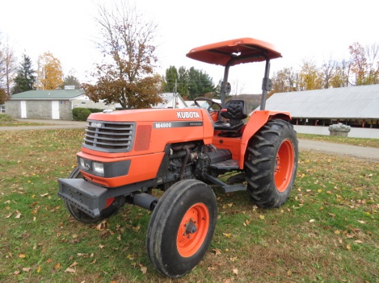 KUBOTA ULILITY SPECIAL M4900 TRACTOR W/ CANOPY
