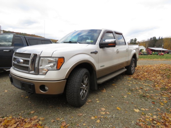 2012 FORD F150 KING RANCH, 170925 MILES 4X4