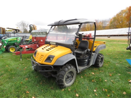CUB CADET 4X4 UTV WITH WINCH 721HRS