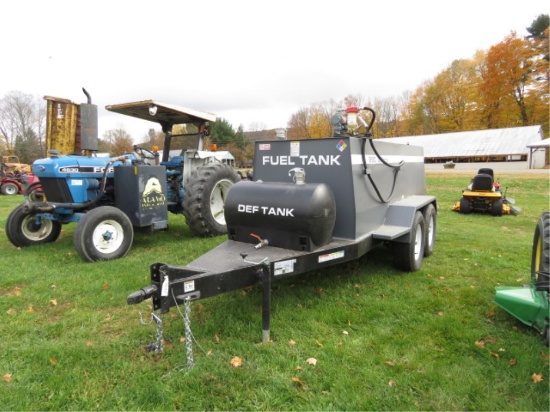 990 GALLON DIESEL  FUEL TANK TRAILER W/ DEF TANK