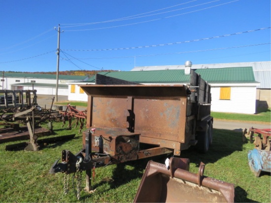 2016 GRIFFAN DUMP TRAILER 7X12 VIN#56WBU1225GE008246