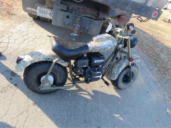 BAJA WARRIOR 200CC MINI BIKE RUNS PER CONSIGNOR