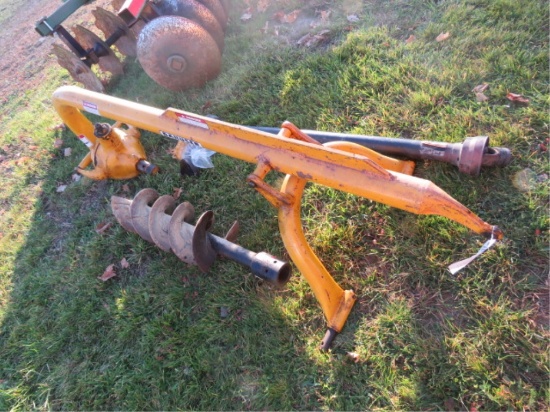 DANUSER 3PT HITCH M#8 HEAVY DUTY POST HOLE DIGGER 8" AUGER BIT