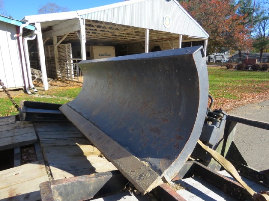 THOMAS SKIDSTEER DOZER BLADE HYDRAULIC ANGLE 6FT