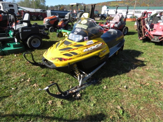 BOMBARDIER SKIDOO MXZ ROTAX 700 SNOWMOBILE 4899HRS