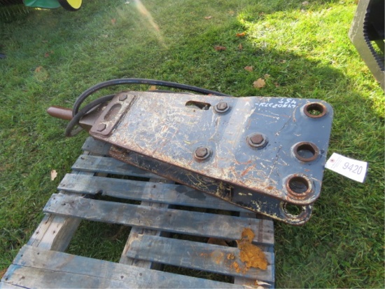 EXCAVATOR JACK HAMMER