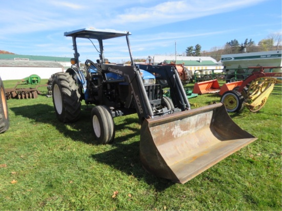 NEW HOLLAND TN65 WITH QUICKIE Q710 LOADER 2WD