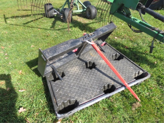 KIVEL SKIDSTEER 3 TINE BALE SPEAR