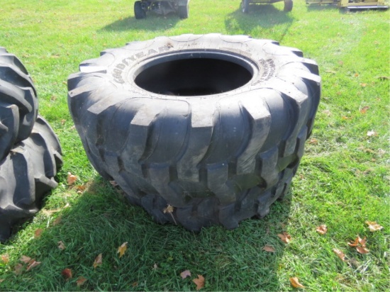 2 GOODYEAR 16.9-24 TRACTOR TIRES