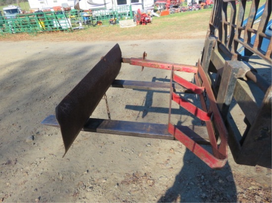 QUARTER TURN BALE FLIPPER FOR SQUARE BALER