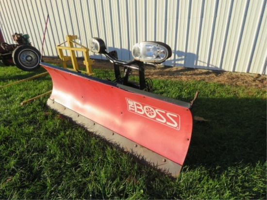 7FT BOSS TRUCK PLOW W/ REMOTE