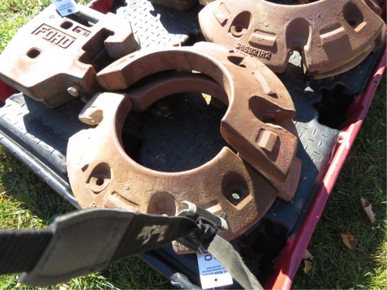 CASE IH REAR WHEEL WEIGHTS