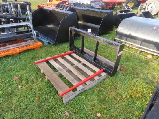 KIVEL 2 PRONG SKIDSTEER BALE SPEAR