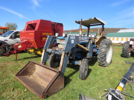 FORD 5000 2WD WITH ALLIED 580 LOADER 540 PTO