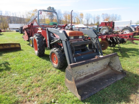 KIOTI LK3054 WITH SMC 84Q LOADER 958 HRS