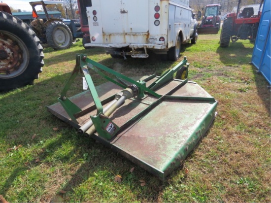 JOHN DEERE 613 6FT BRUSH HOG WITH SLIP CLUTCH