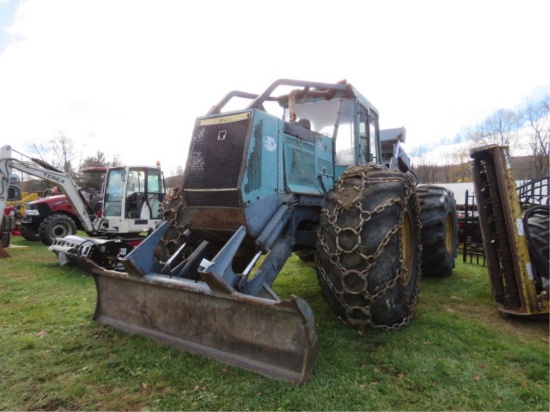 TIMBERJACK 460 LOG SKIDDER W/ DOZER BLADE