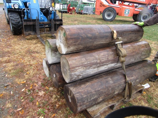 PALLET OF POLE CUT OFFS