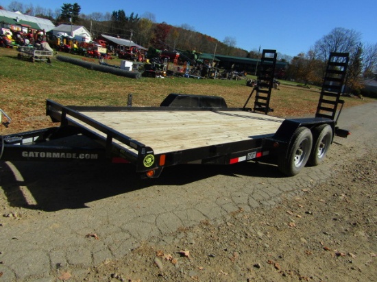 2021 GATORMADE  16FT FLATBED 5000LB AXLES
