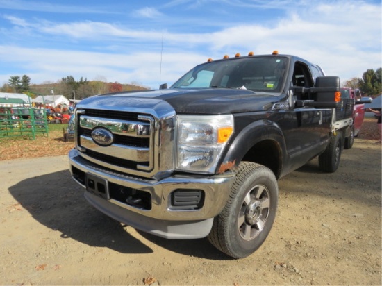 2010 FORD F250 SUPER DUTY EXTENDED CAB 115, 583 MILES