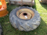 TRACOT TIRE ON RIM 14.9-26