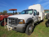 2005 FORD F550 XL SUPER DUTY POWER STROKE TURBO DIESEL  V8 ENGINE