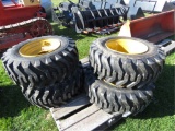 CAMSO SKS332 12-16.5 NHS SKIDSTEER TIRES ON