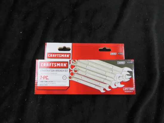 CRAFTSMAN 7PC COMBINATION WRENCH SET