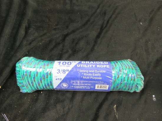 100FT BRAIDED UTILITY ROPE